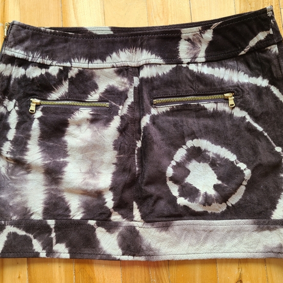 Rachel Roy Leather Mini Skirt - Picture 6 of 11